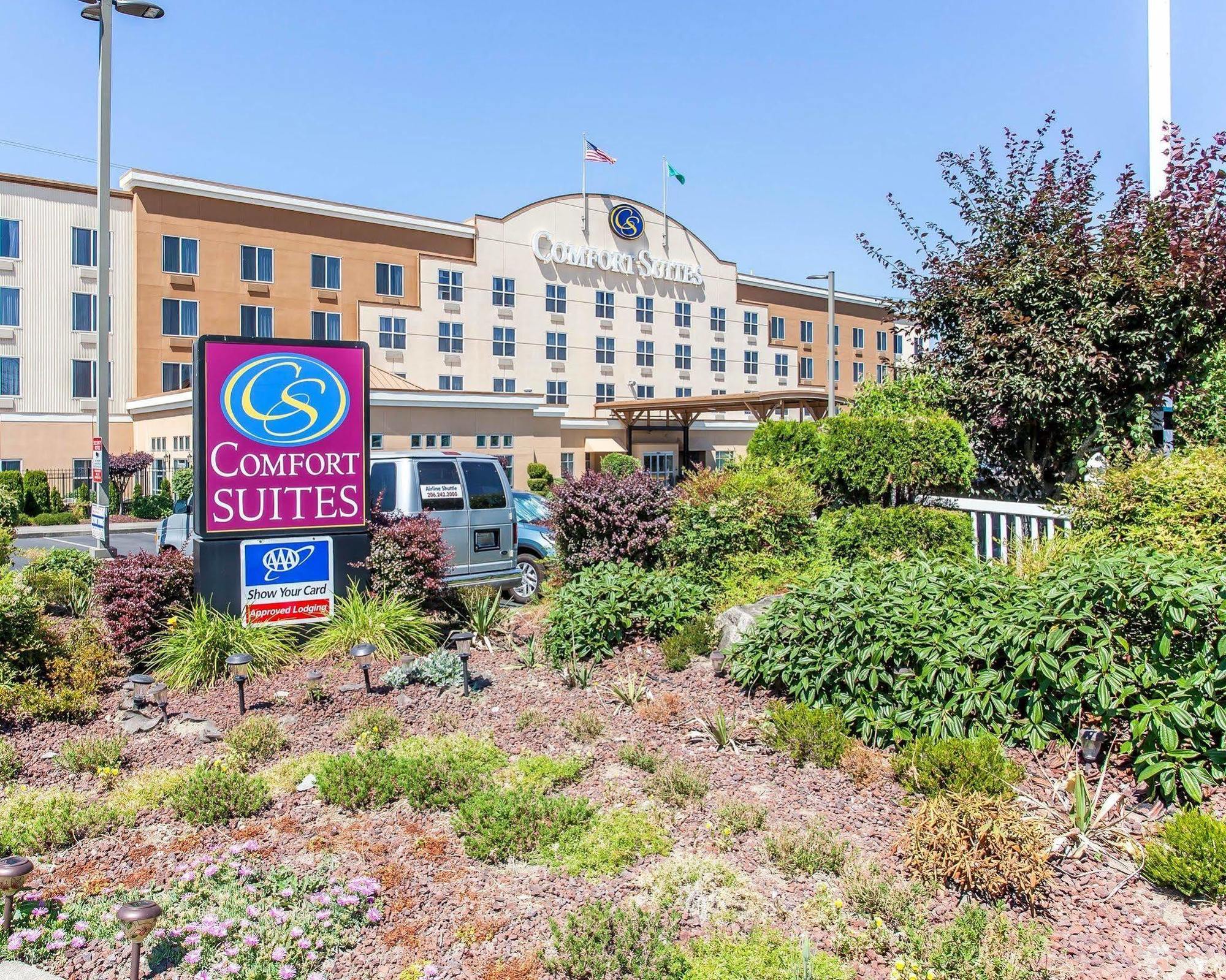 Comfort Suites Airport Tukwila Seattle Bagian luar foto