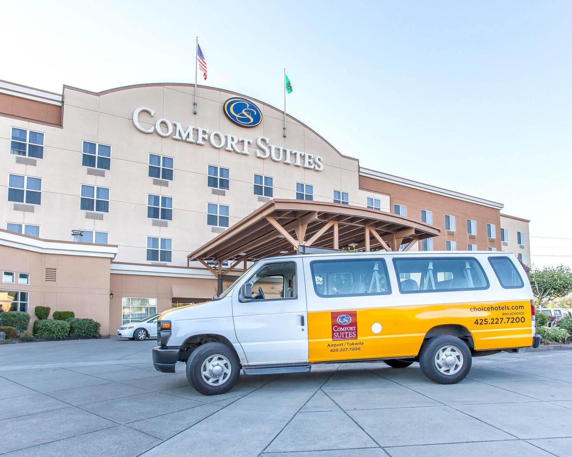 Comfort Suites Airport Tukwila Seattle Bagian luar foto